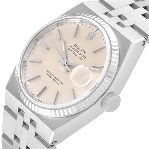 rolex datejust 17014 mens oysterquartz for sale|Rolex oysterquartz day date value.